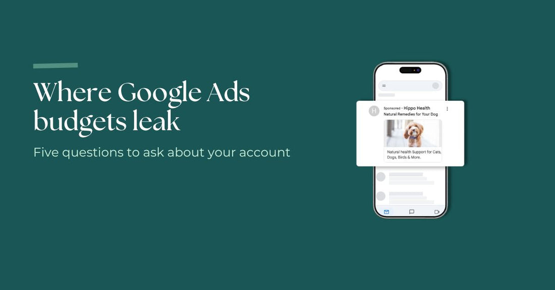 Where Your Google Ads Budget Is Leaking: 5 Questions to Ask